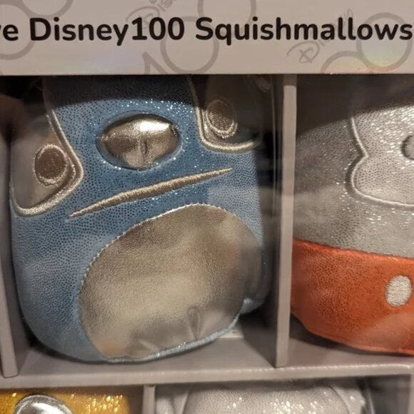 Exclusive Disney 100 box set of 5 Squishmellows Brand New - Picture 5 of 12